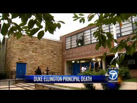 Principal of Duke Ellington School of the Arts dies - YouTube