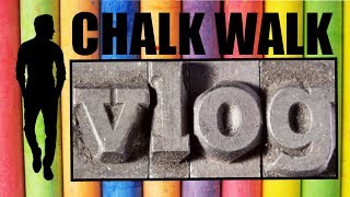 Chalk Walk - ART EVENT (Art Vlog)