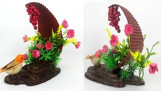 Easy Home Decoration Idea - DIY Room Decor from Waste Cardboard! - DIY Projects