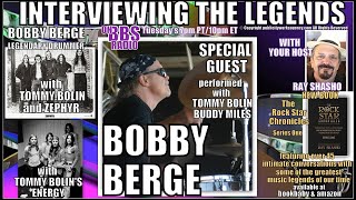 Bobby Berge Legendary Drummer with Tommy Bolin and Buddy Miles