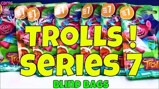 Series 7 Trolls Blind Bags Dreamworks Surprise Toys Opening