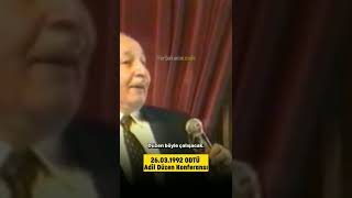 Adil Düzende Mal Paradır. Necmettin Erbakan