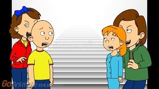 Boris & Doris Push Caillou & Rosie Down The Stairs Reupload