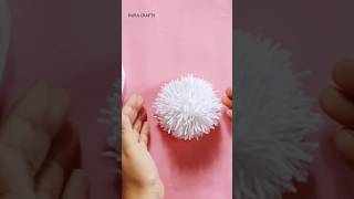 Woolen Big Pom-Pom Making Easy
