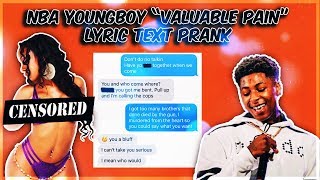 Nba Youngboy 34 Valuable Pain 34 Text Prank On Ex Girlfriend Nba Youngboy 34 Valuable Pain 34 Text Prank On Ex Girlfriend