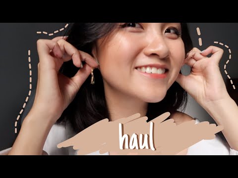HAUL : bông tai Howl, áo vintage, áo khoác vải tweed, corset, quà sinh nhật, mừng 300 subscribers 🥰