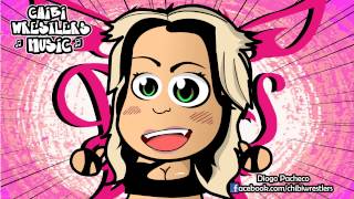 Chibi Wrestlers Music - Kaitlyn Spin The Bottle Theme Chibified Wwe Parody