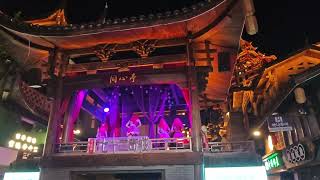 Seductive Chinese Ladies Show At 72 Qilou, Jiangjiajie, Hunan, China, Sep 11Th 2025