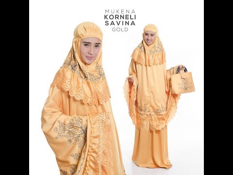 Video mukena dannis polkadot Video mukena dannis polkadot
