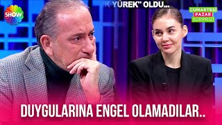 Fatih Altaylı programda Berfu Yenerler ile göz yaşlarını tutamadı..