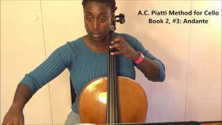 Piatti Method Book 2. Duet #3. Marshunda Smith