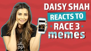 Daisy Shah Reacts to Race 3 Memes | Race 3 | Pinkvilla | Bollywood