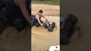 Atv Snorkel On The Mud