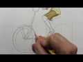 How to Draw Someone Riding a Bicycle [Part 2: The Bike]