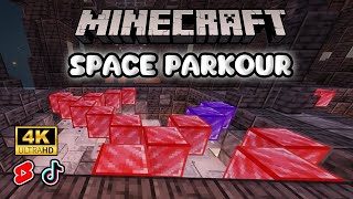 Minecraft Parkour Gameplay (4K, Space Theme, Download)