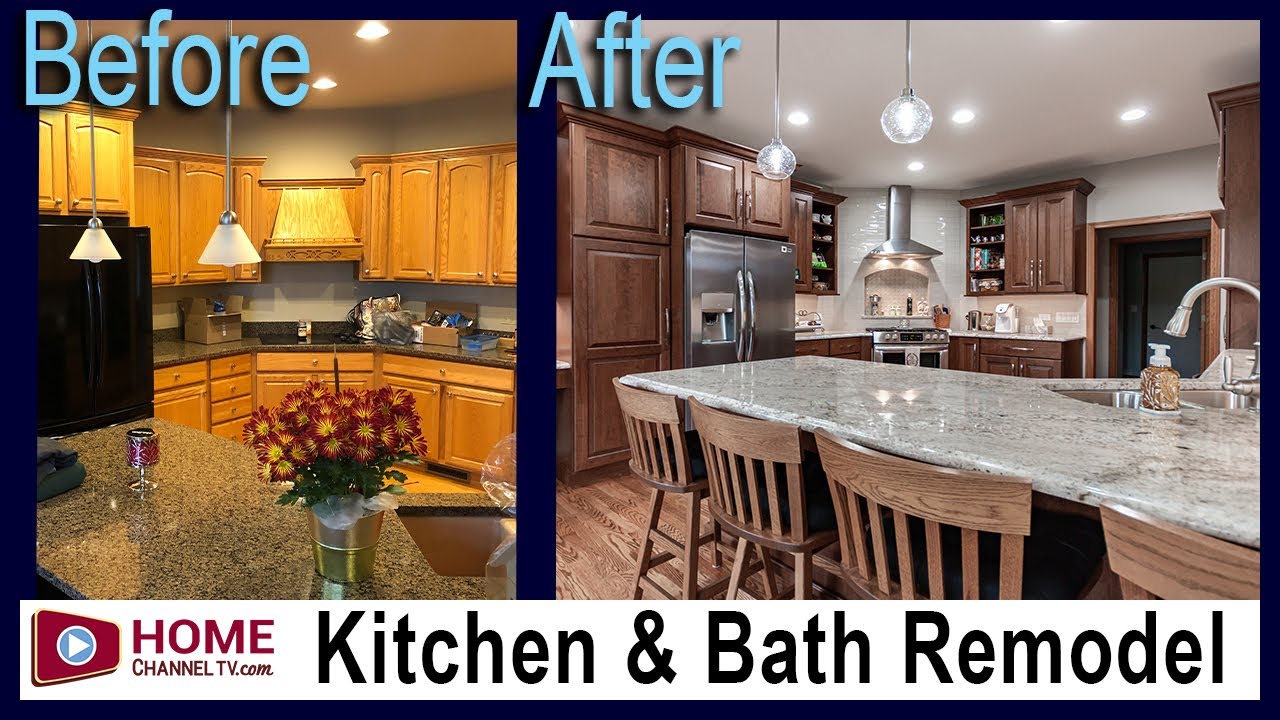 Kitchen & Master Bathroom Remodel - Before and After Makeover Redesign