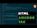 HTML Hyperlinks And Anchor Tag Explained | Intro To HTML