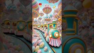 Hl503 From Candyland Train To Modern City Ride Traveling In Sweet Style And Speed