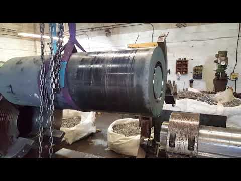 1000mm long INCONEL 718 bar 200mm hole bored thru.  156mm core recovered