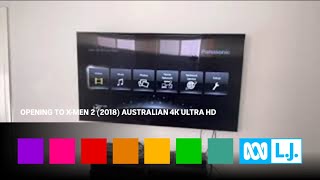 Opening To X-Men 2 2018 Australian 4K Ultra Hd