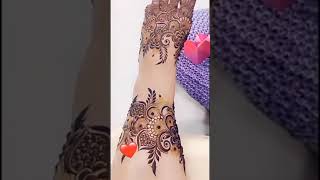 Stunning Arabic Feet Henna Mehndi Henna Design