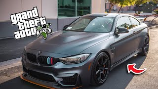 GTA 5 GERÇEK HAYAT 2 !!! - Sonunda Yeni Araba BMW M4 🤩 #8