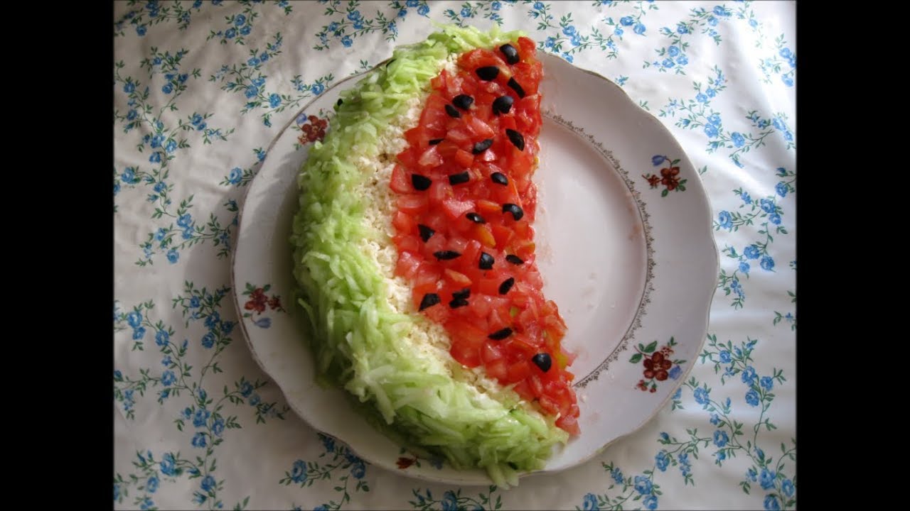 Салаты арбузная долька рецепты с простые и вкусные рецепты Салаты арбузная долька рецепты с простые и вкусные рецепты