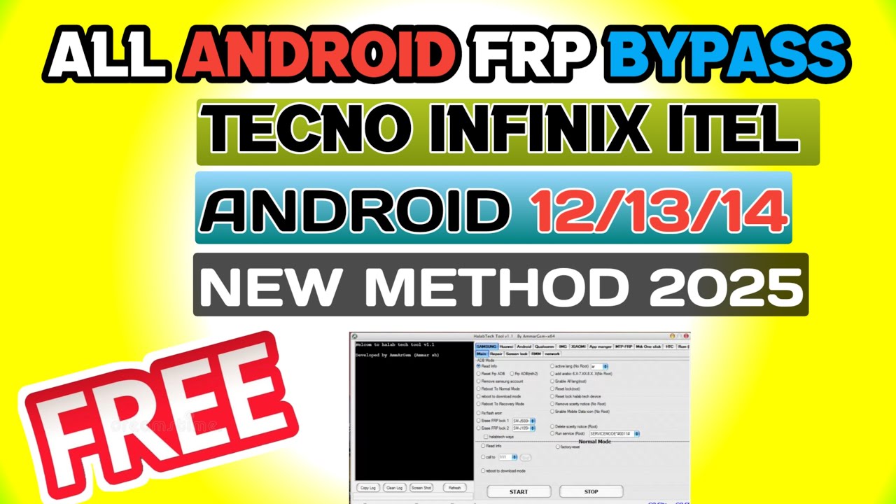 Android ALL Frp Bypass 1 Click INFINIX TECNO ITEL HUAWEI Android ALL Frp Bypass 1 Click INFINIX TECNO ITEL HUAWEI