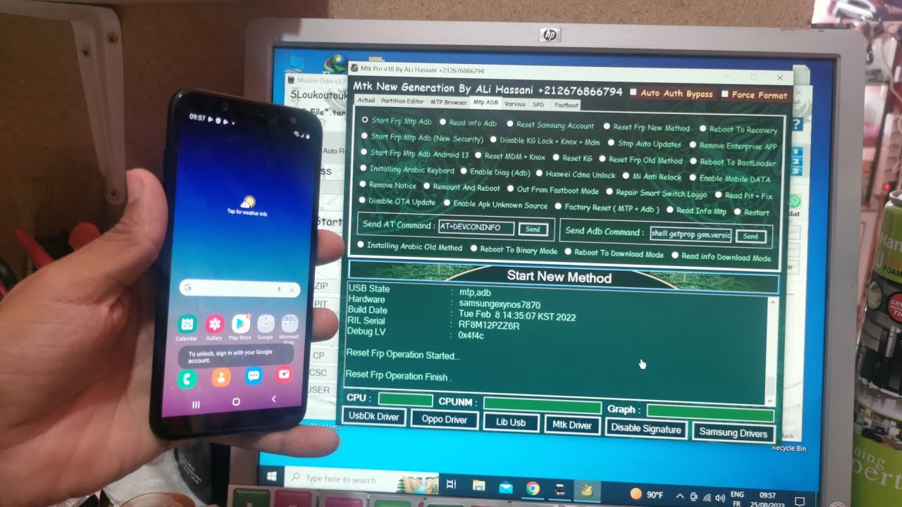Samsung Galaxy A6/A6+ frp bypass / Remove Google account Samsung Galaxy A6/A6+ frp bypass / Remove Google account