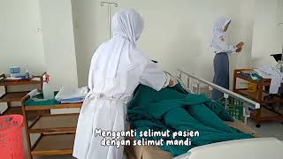 Kdtk Praktik Mandiri Praktik Bed Making Dengan Pasien