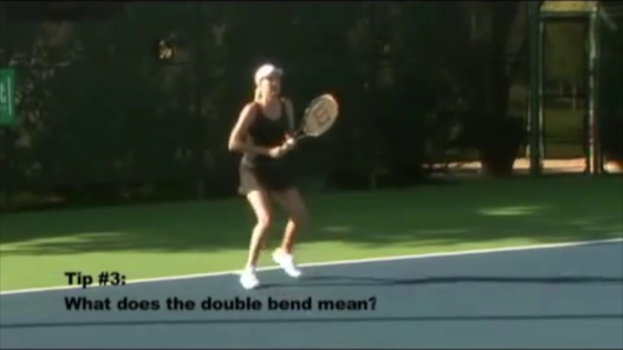 What is the “Double Bend” Forehand in Tennis