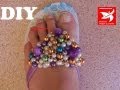 DIY.Decorar sandalias playeras de lujo.