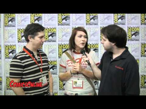 CC2010 Archer Interviews pt 1 Chris Parnell Amber Nash