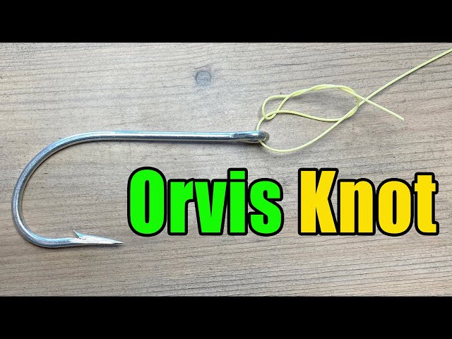 Watch How To Tie The Orvis Knot - Easy, Small and Quick! on YouTube.