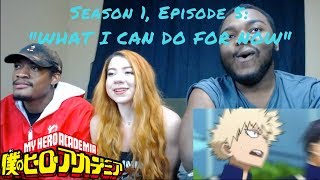 LetsPlaysAnimes: My Hero Academia 1x5 "What I Can Do For Now" REACTION