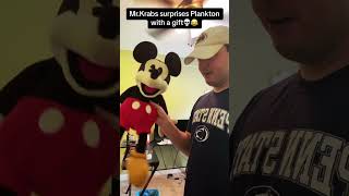 Plankton meets Mickey Mouse Crackhouse #wow #comedy #mickeymouse #funny