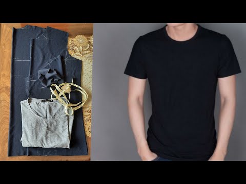 Dạy cắt may /Hướng dẫn cắt áo thun nam