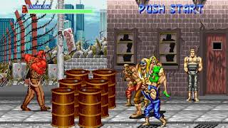 Final Fight Arcade All Boss Hack Edition Abigail Full Playthrough Sound Snes