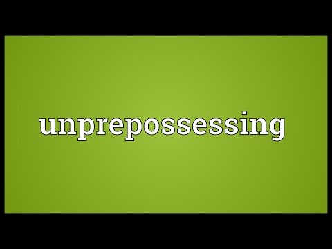 Header of unprepossessing