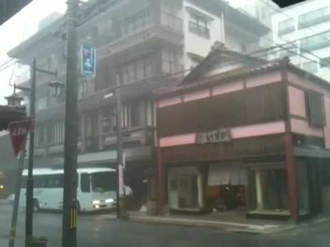 加賀・山代温泉 「突然の集中豪雨」