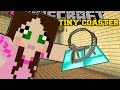 Minecraft: TINY ROLLER COASTER (SMALLEST COASTER YOU CAN RIDE...