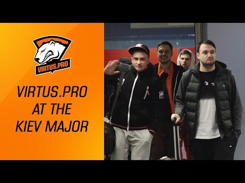 Virtus.pro at The Kiev Major: Team arrives in Kiev. | Dota 2