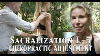 Chiropractic Adjustment for Sacralization L5 | Dr Stavros Mihaletos
