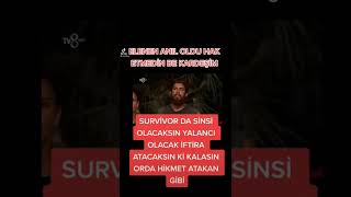 Survi̇vor Da Elenen İsi̇m Anil Oldu