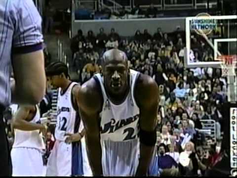 Miami Heat  Lakers on Win First Championship  Michael Jordan  37 Pts Vs Miami Heat  2002  Hd