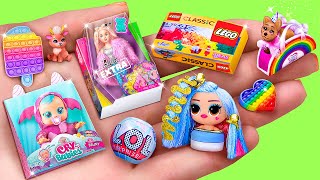 Миниатюрные игрушки для кукол - 30 идей