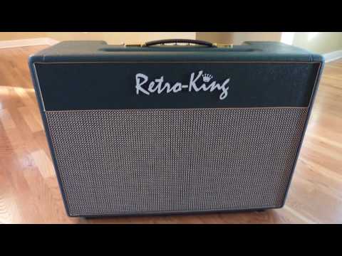 Retro King 18 Watt Combo amplifier demo by Greg V.