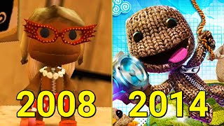 Evolution Of Littlebigplanet Games 2008-2014