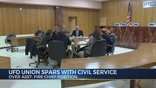 UFD Union spars with civil service commission