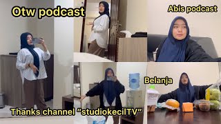 Persiapan Diundang Ke Podcast.